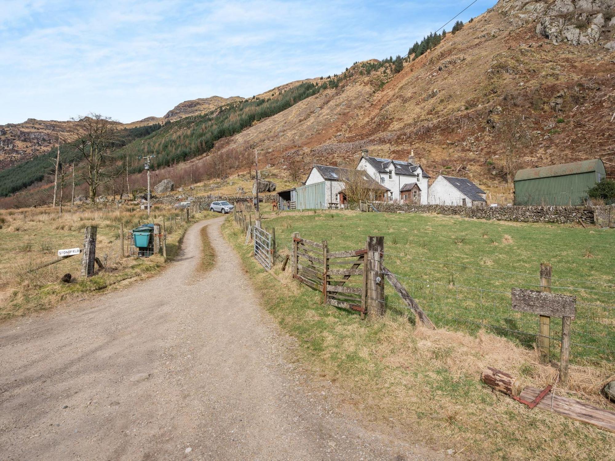 Stonefield Farm Cottage Benmore Exteriör bild